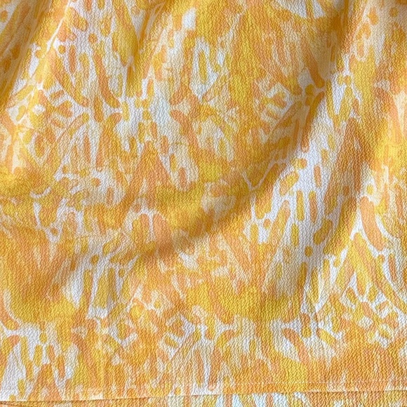 NWT Lularoe Daisy ruffle strap tank top yellow size L - Picture 6 of 7